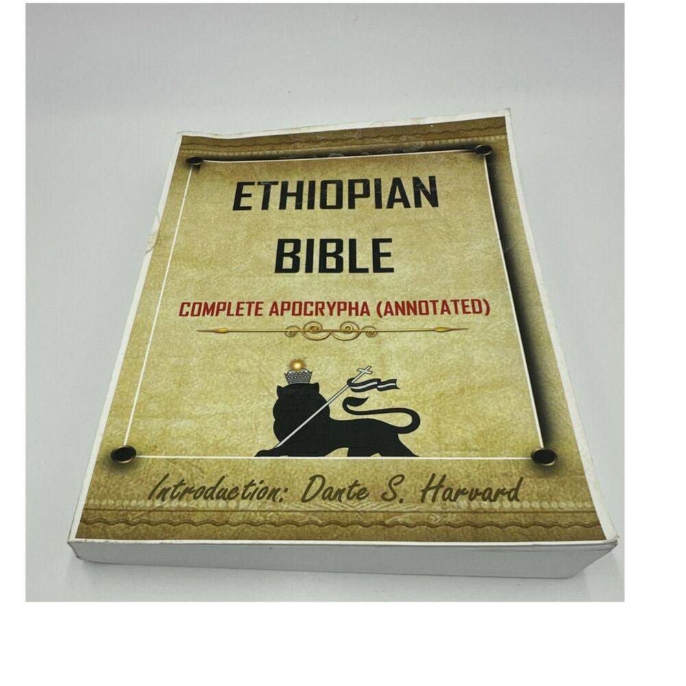 Ethiopian Bible Complete Apocrypha Annotated Dante S. Harvard Paperback English